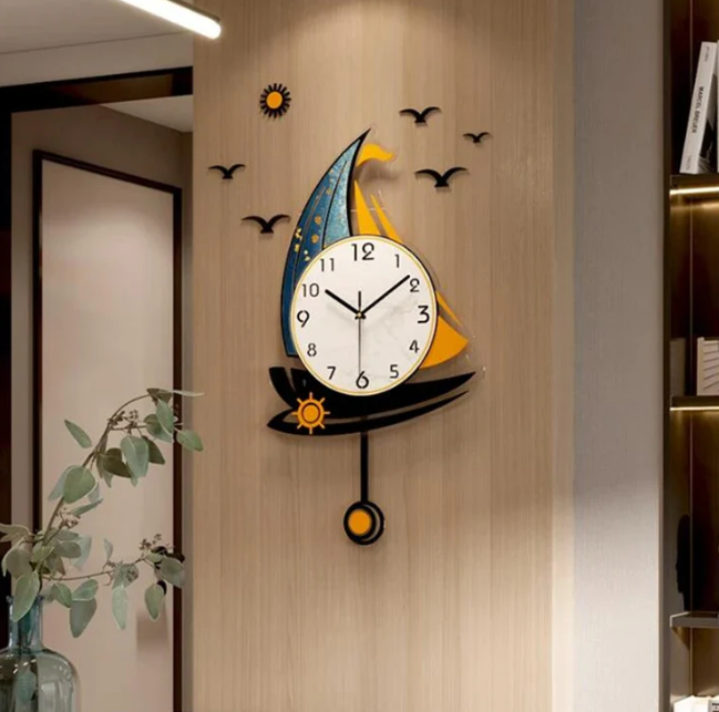 Horloge Murale Bateau – Esprit Marin et Élégance Nautique
