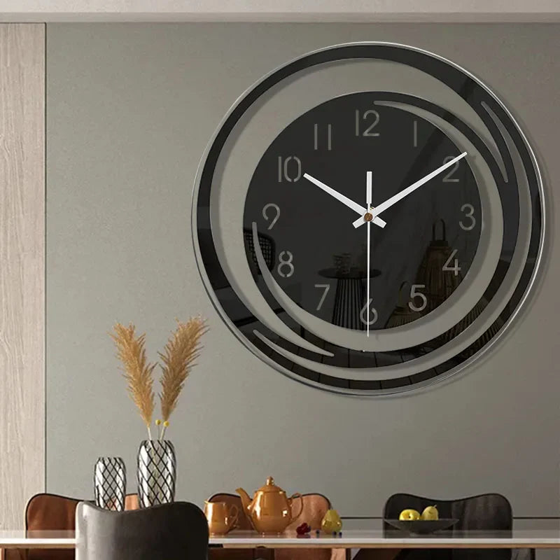 Horloge Murale Moderne – Abstrait et Élégant