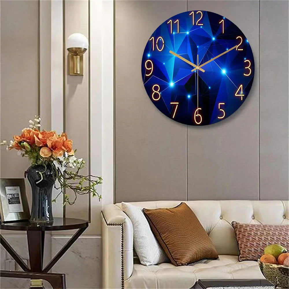 L'Horloge Murale Futuriste