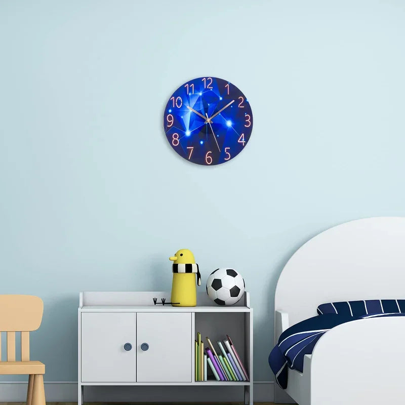 Horloge Murale Paysage Nocturne