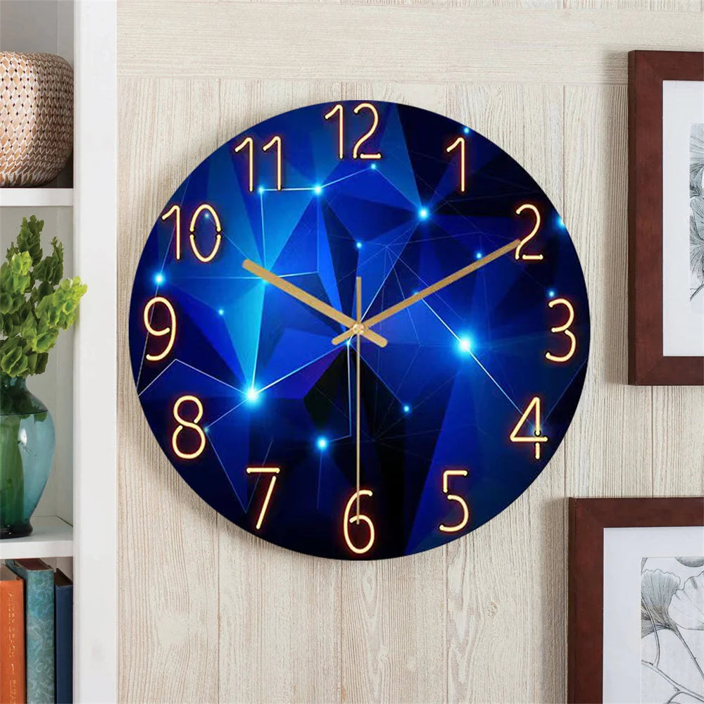 L'Horloge Murale Futuriste