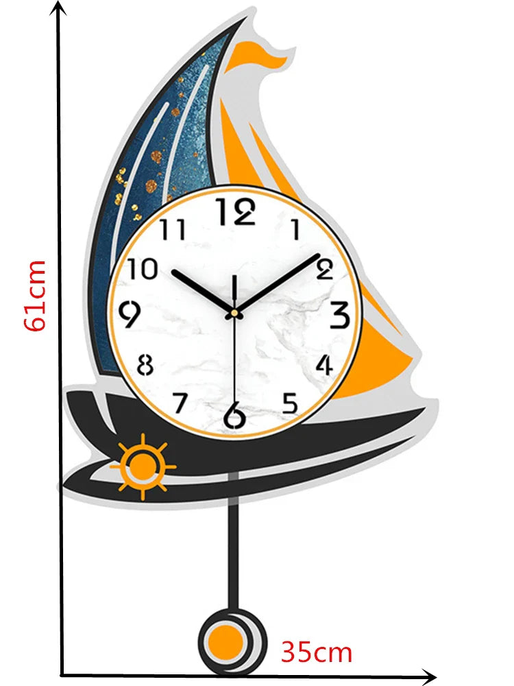 Horloge Murale Bateau – Esprit Marin et Élégance Nautique