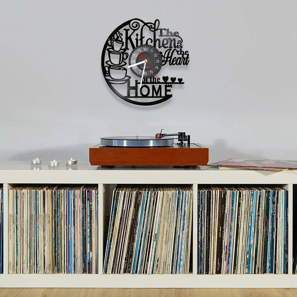 Horloge The Kitchen is the Heart of the Home