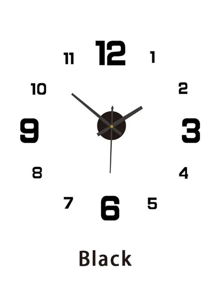Horloge Murale XXL Minimaliste