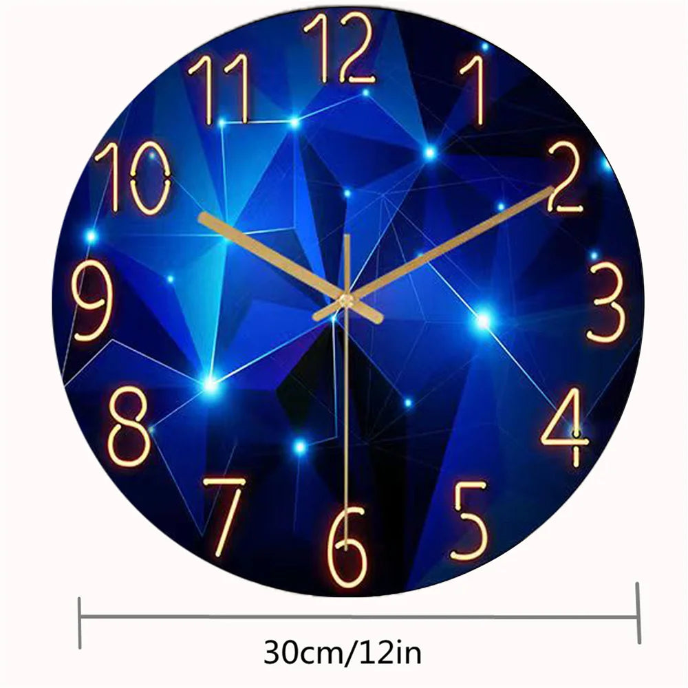L'Horloge Murale Futuriste