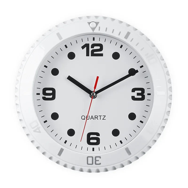 Horloge murale de luxe à quartz silencieuse