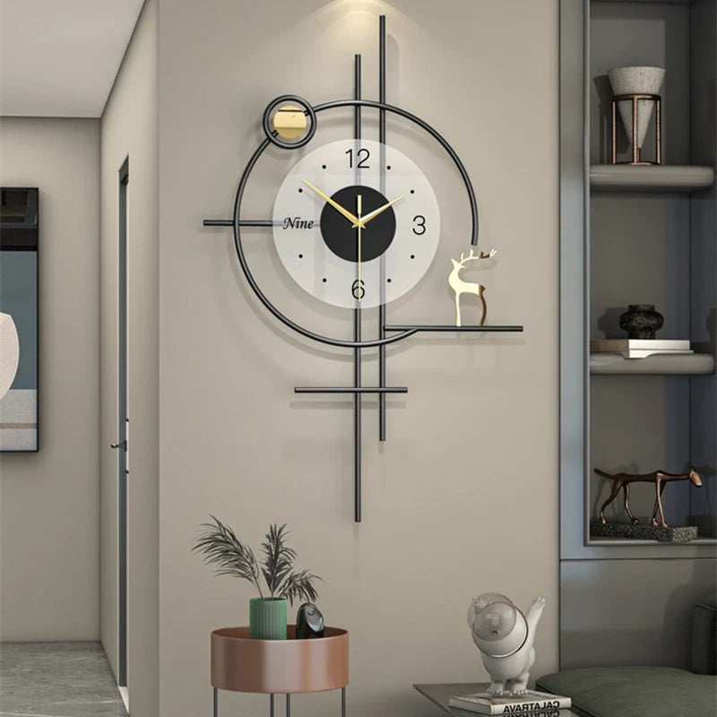 Horloge Murale Contemporaine – Art et Minimalisme