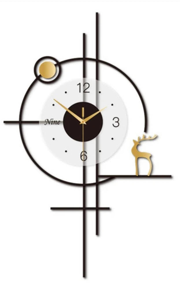 Horloge Murale Contemporaine – Art et Minimalisme