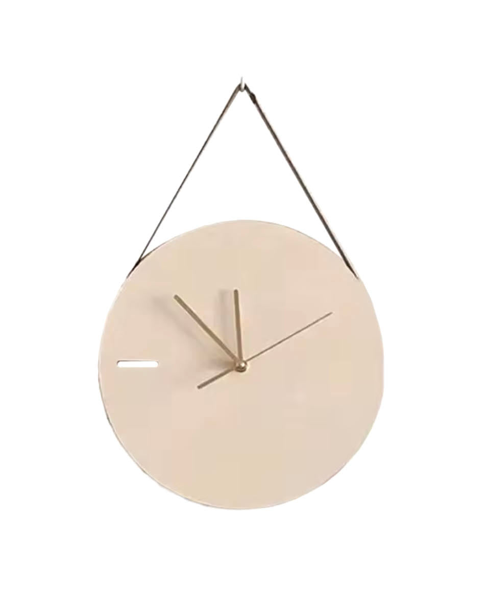 Horloge Murale Suspendue – Design Épuré et Moderne