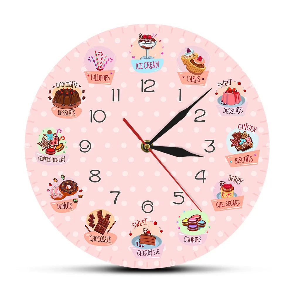 Horloge Murale Gourmandise