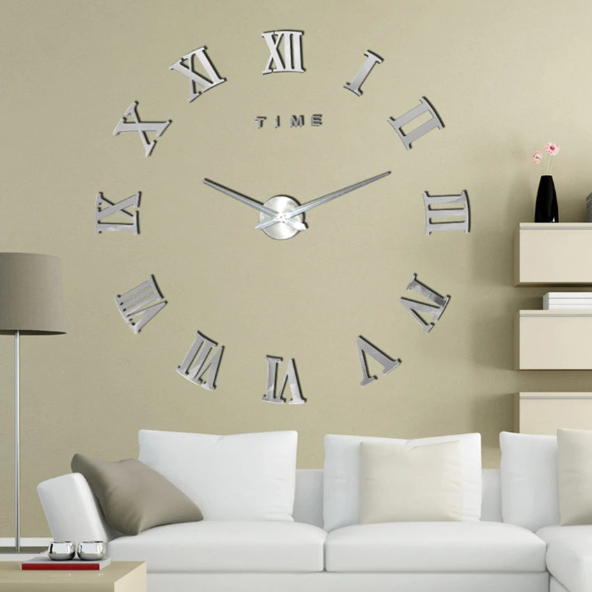 Horloge à Quartz Romaine XXL