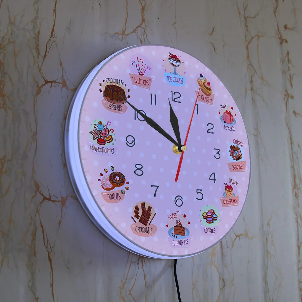Horloge Murale Gourmandise
