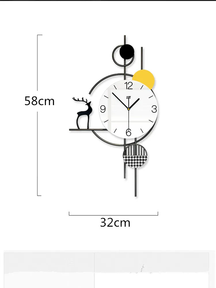 Horloge Murale Artistique – Moderne et Élégance