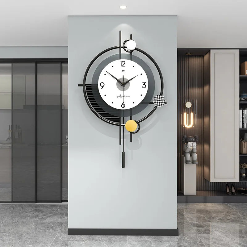 Horloge Murale Artistique – Géométrique et Modernité