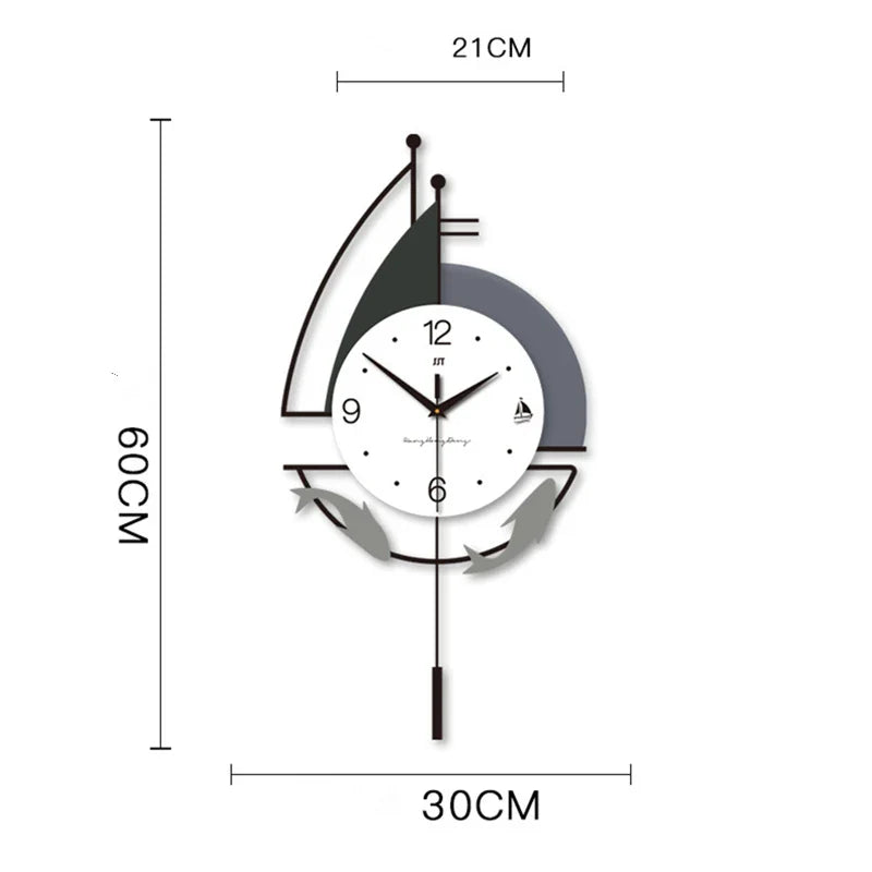 Horloge Murale Design Bateau