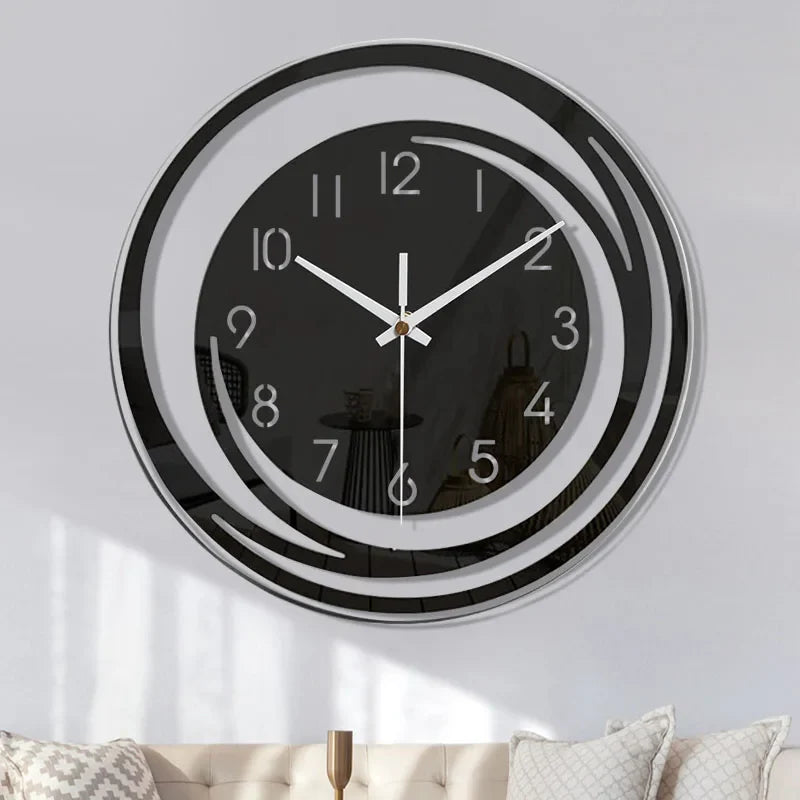 Horloge Murale Moderne – Abstrait et Élégant