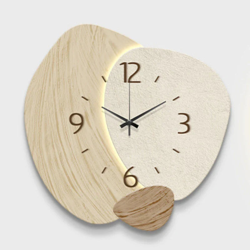 Horloge Murale Ambiance Chic – Organique et Design Moderne