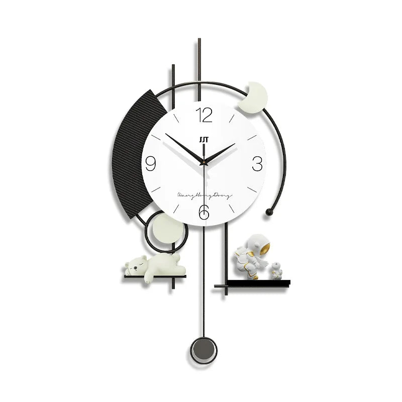 Horloge murale contemporaine