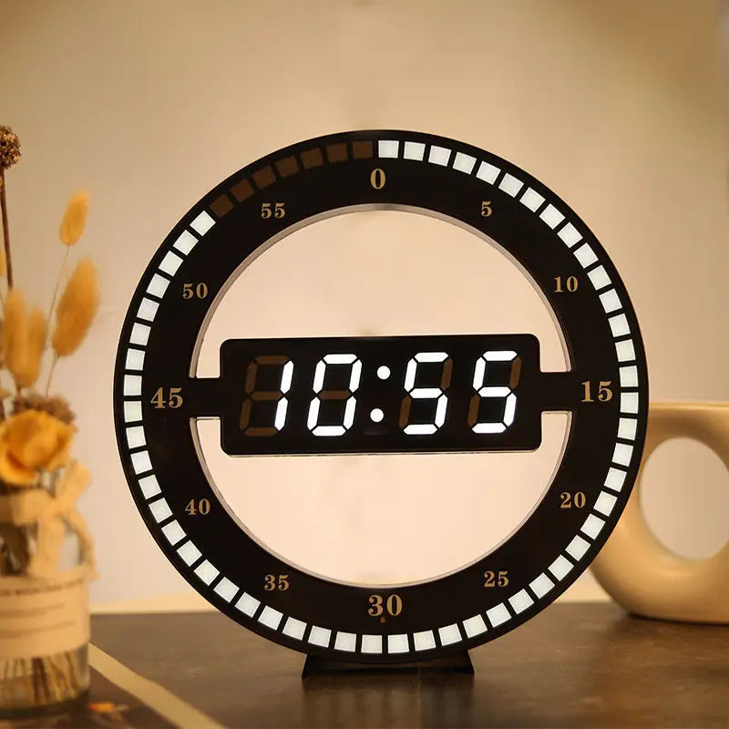 Horloge Murale Sportive – Digital et Dynamique