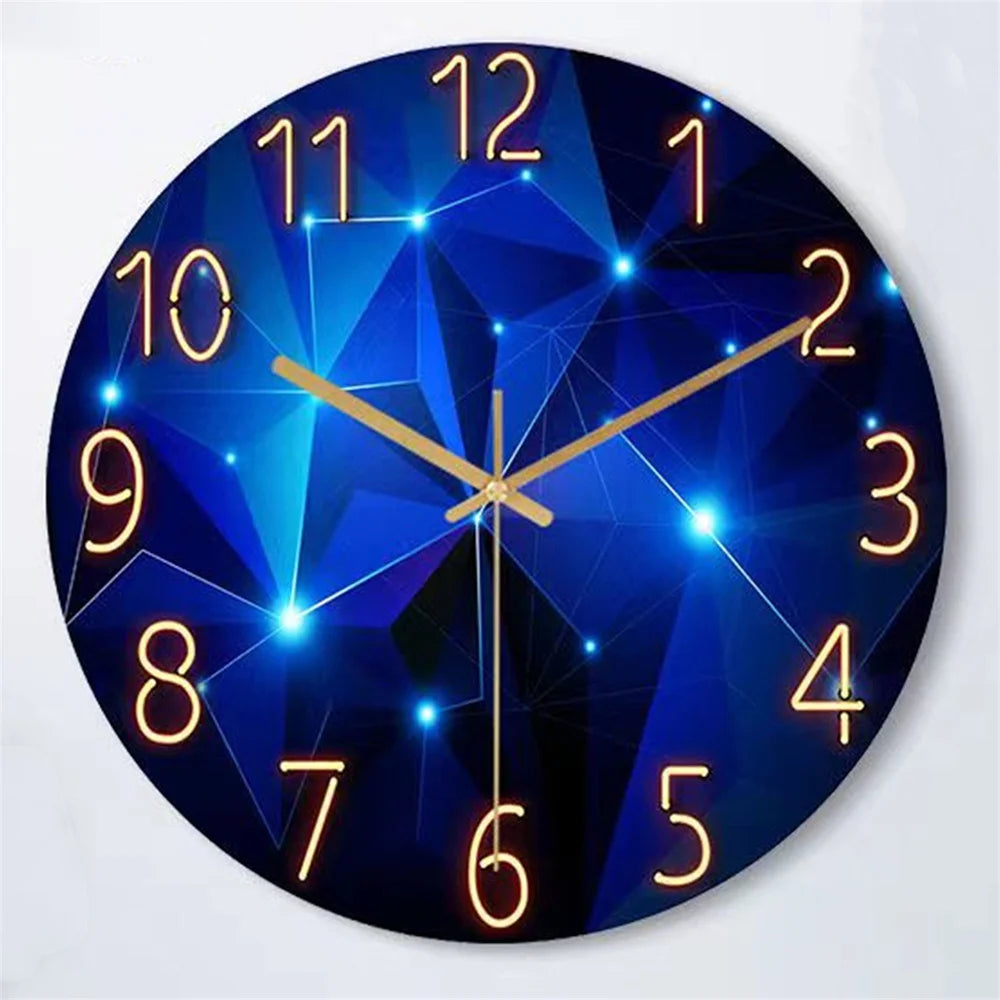 L'Horloge Murale Futuriste