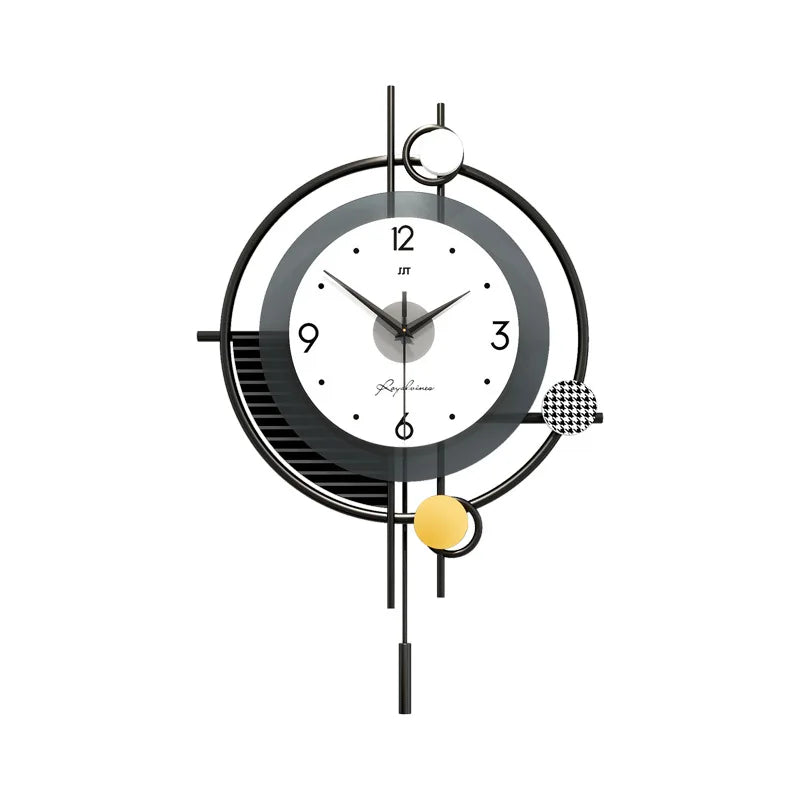 Horloge Murale Artistique – Géométrique et Modernité