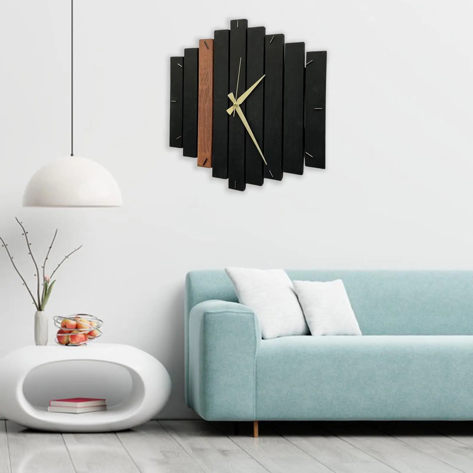 Horloge Murale Rustique – Bois Brut et Design Authentique