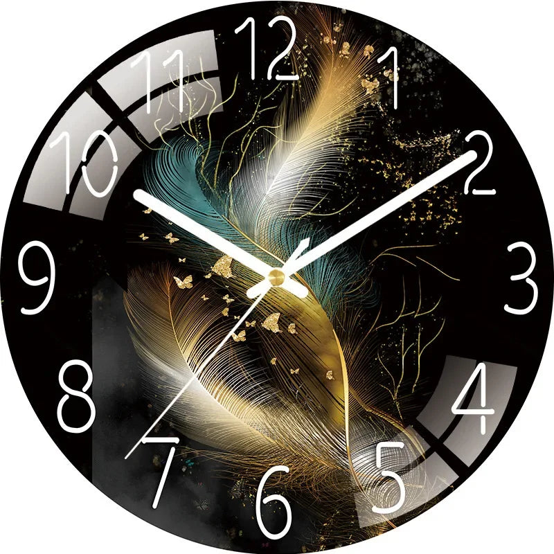 Horloge Murale Paysage Nocturne