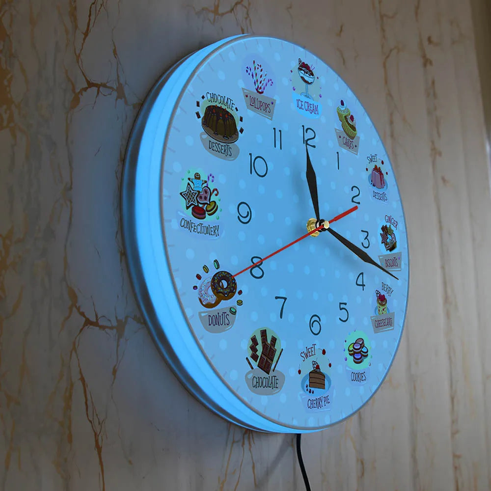 Horloge Murale Gourmandise