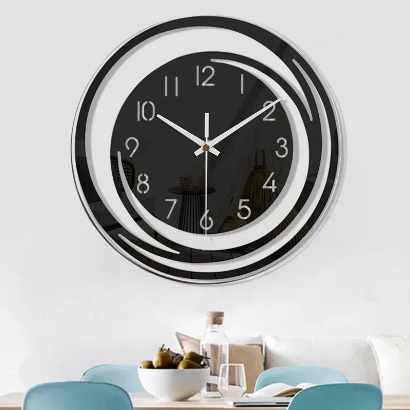 Horloge Murale Moderne – Abstrait et Élégant