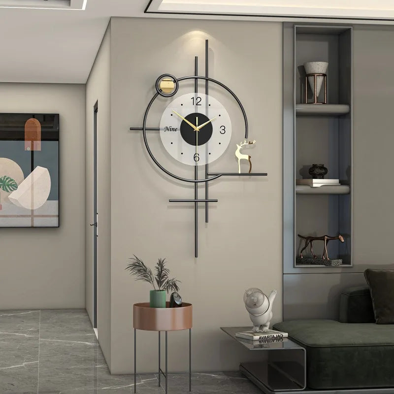 Horloge Murale Contemporaine – Art et Minimalisme