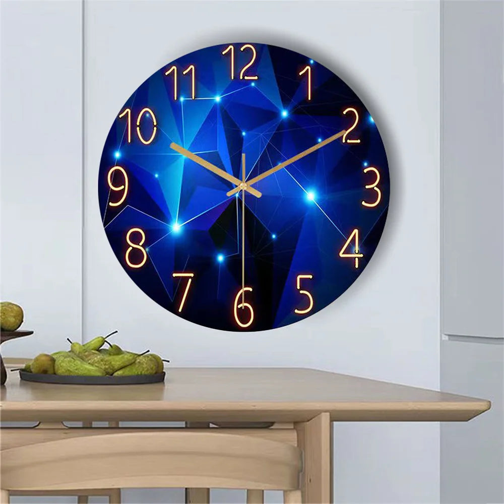 L'Horloge Murale Futuriste