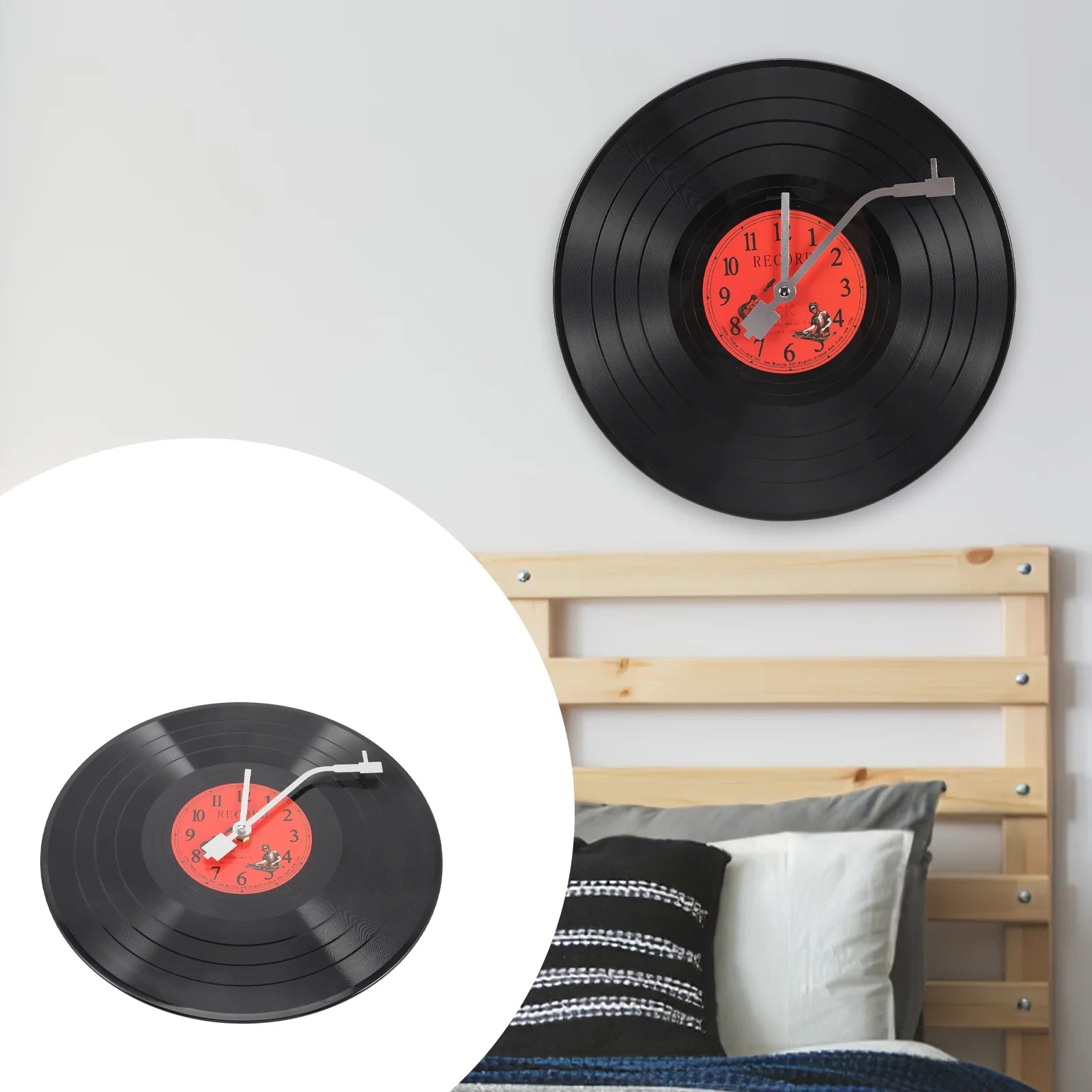 Horloge Murale Vinyle