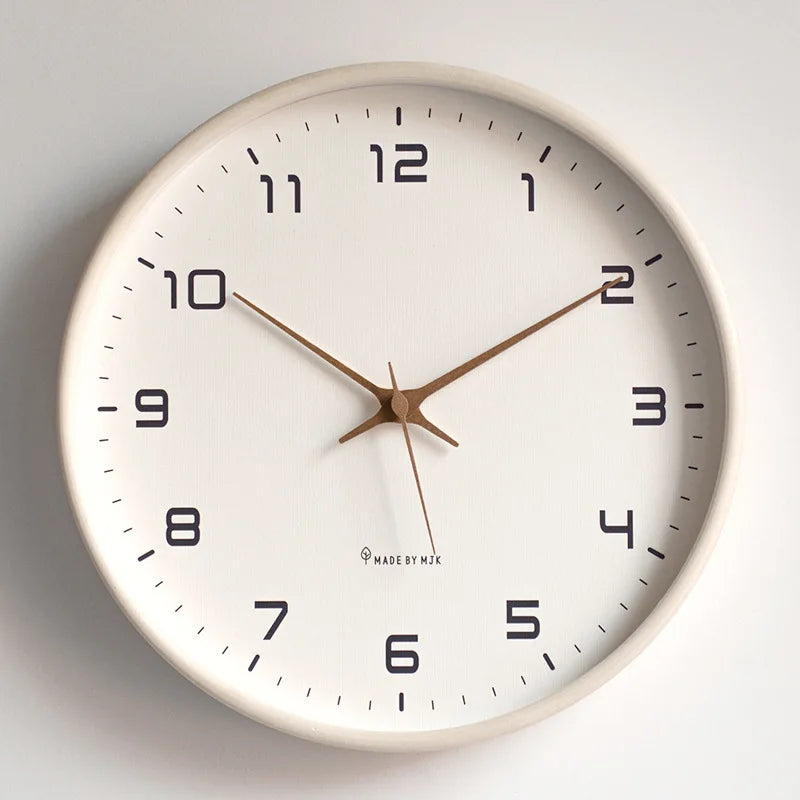 Horloge Murale Minimaliste – Élégance Intemporelle en Bois