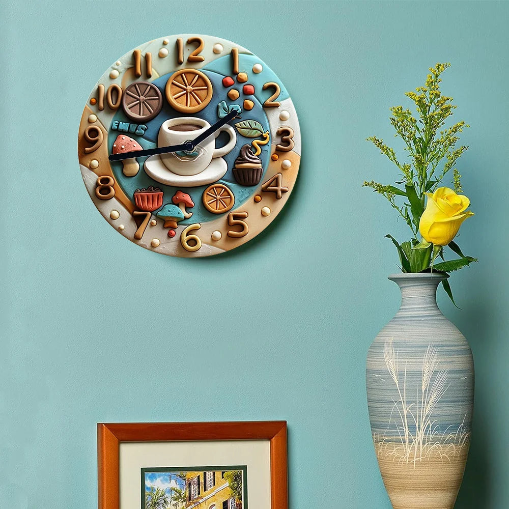 Horloge Murale Gourmande