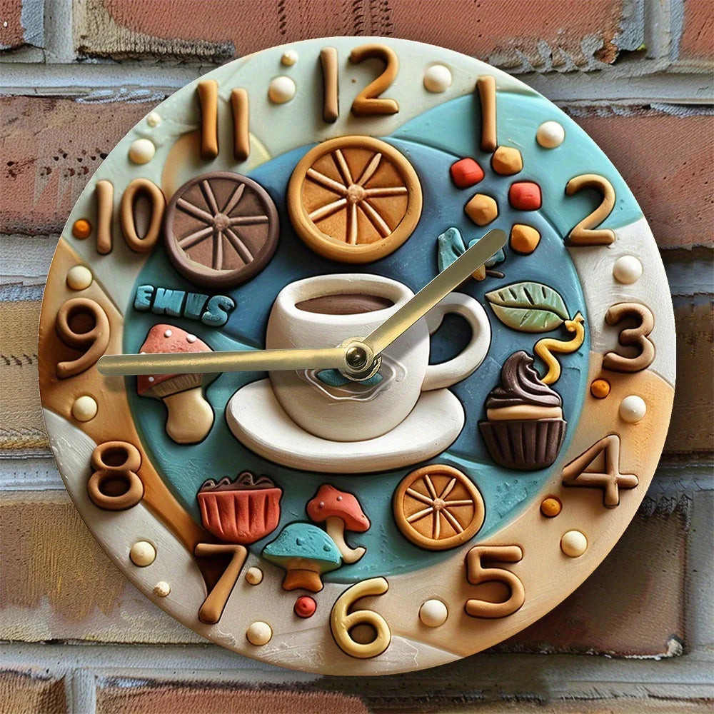 Horloge Murale Gourmande
