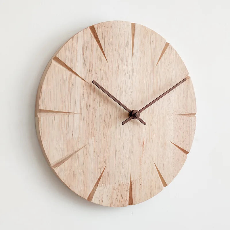 Horloge Murale Bois – Naturel et Authentique