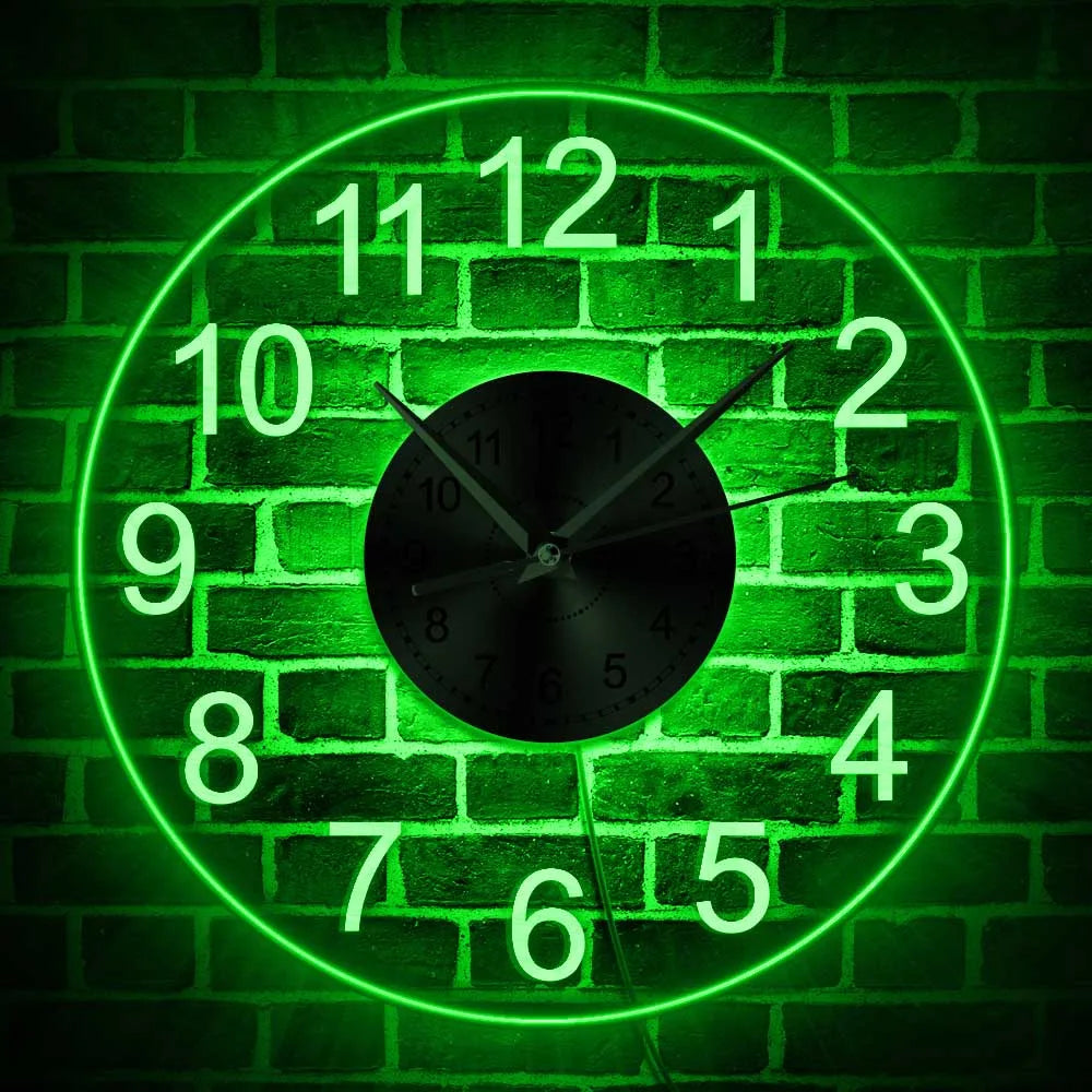 "Horloge Murale Transparente – Moderne et Aérien