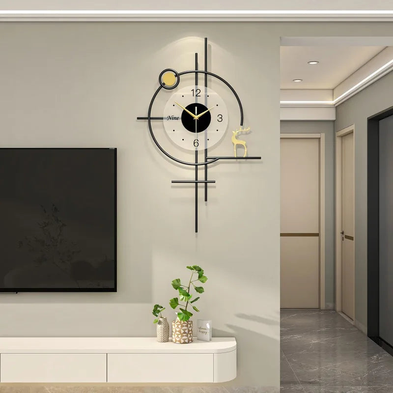 Horloge Murale Contemporaine – Art et Minimalisme