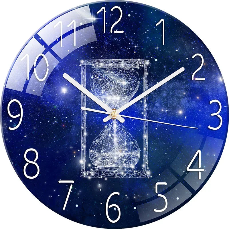 Horloge Murale Paysage Nocturne