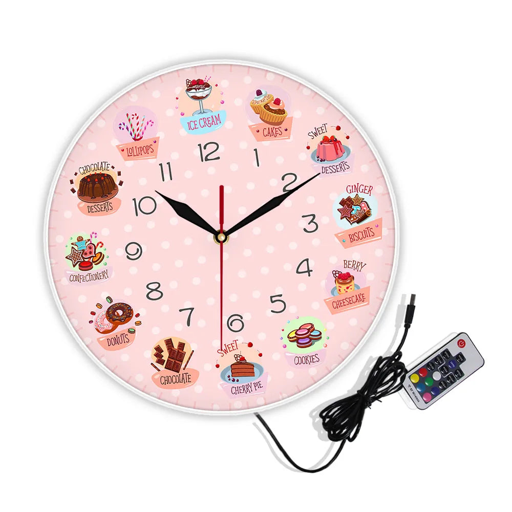 Horloge Murale Gourmandise