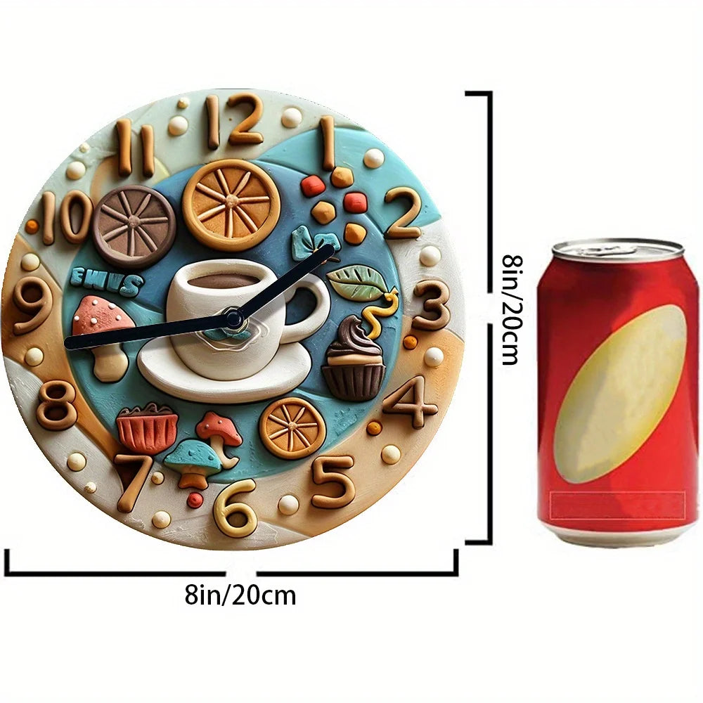 Horloge Murale Gourmande