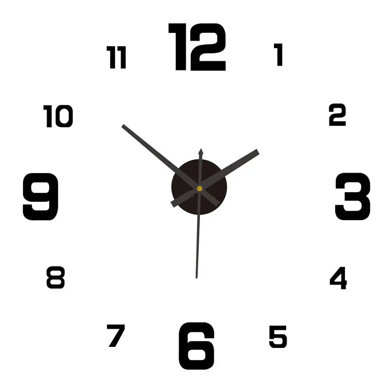Horloge Murale XXL Minimaliste