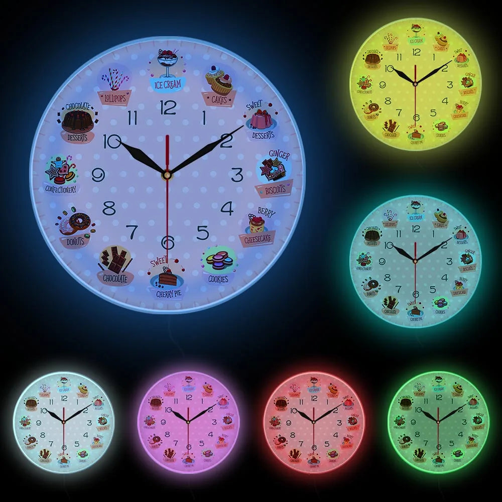 Horloge Murale Gourmandise