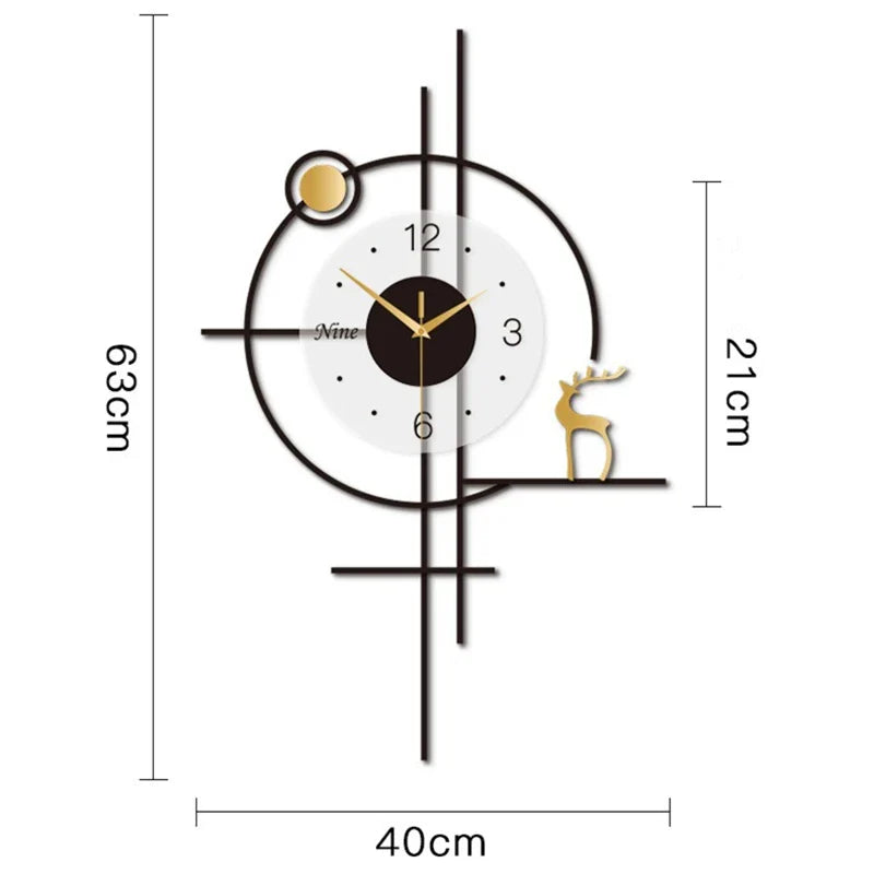 Horloge Murale Contemporaine – Art et Minimalisme