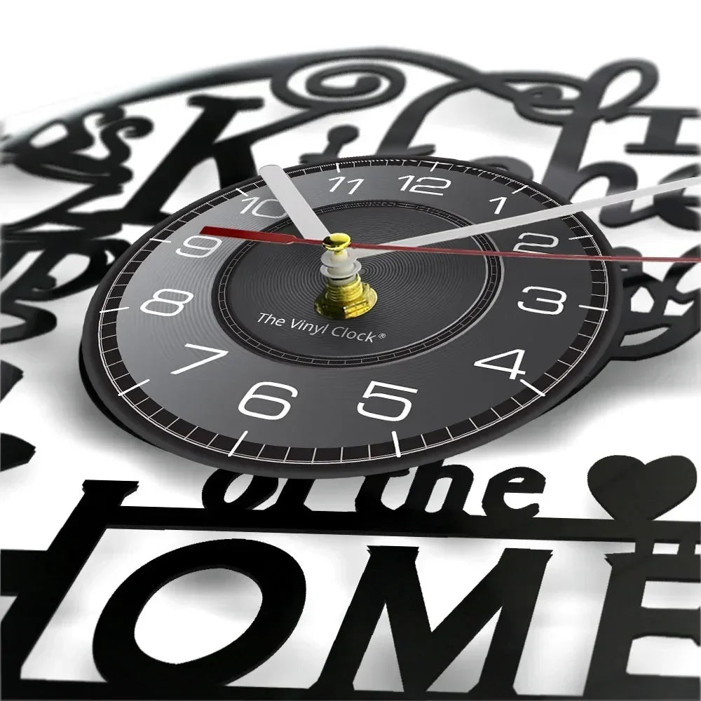 Horloge The Kitchen is the Heart of the Home