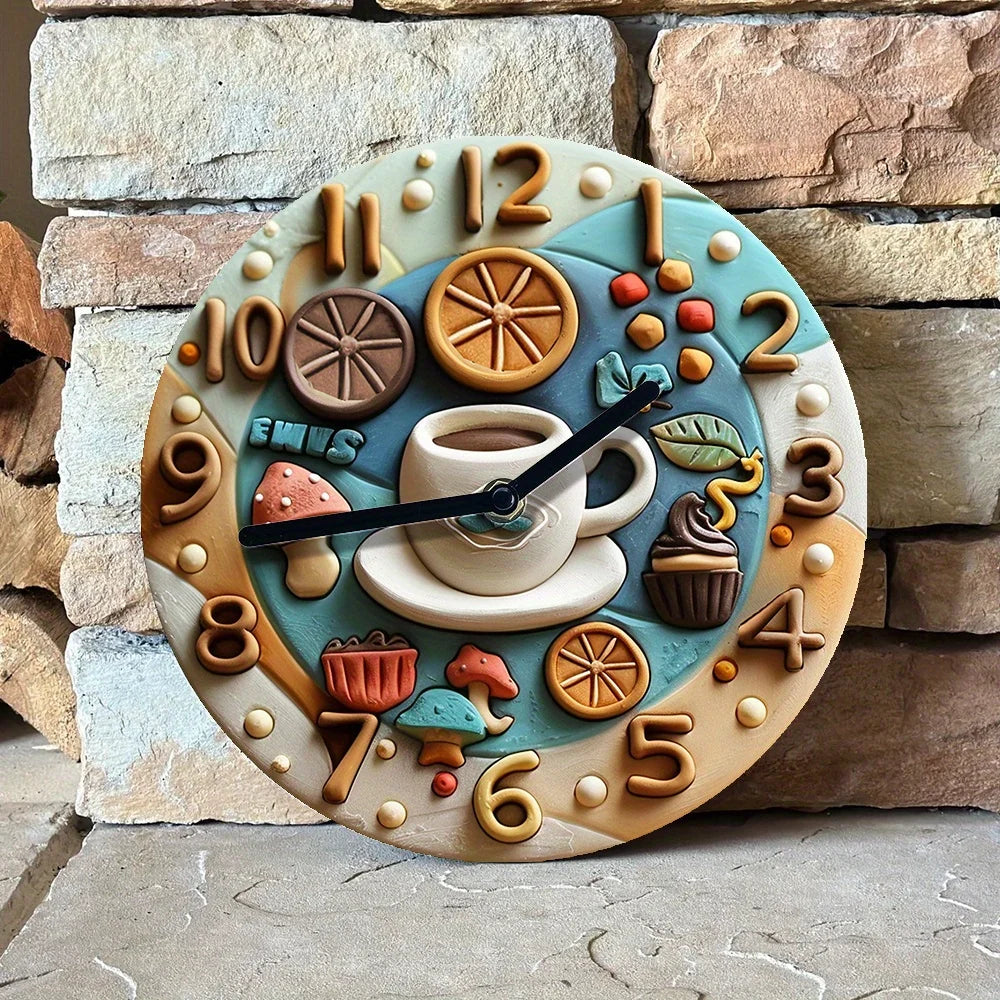 Horloge Murale Gourmande