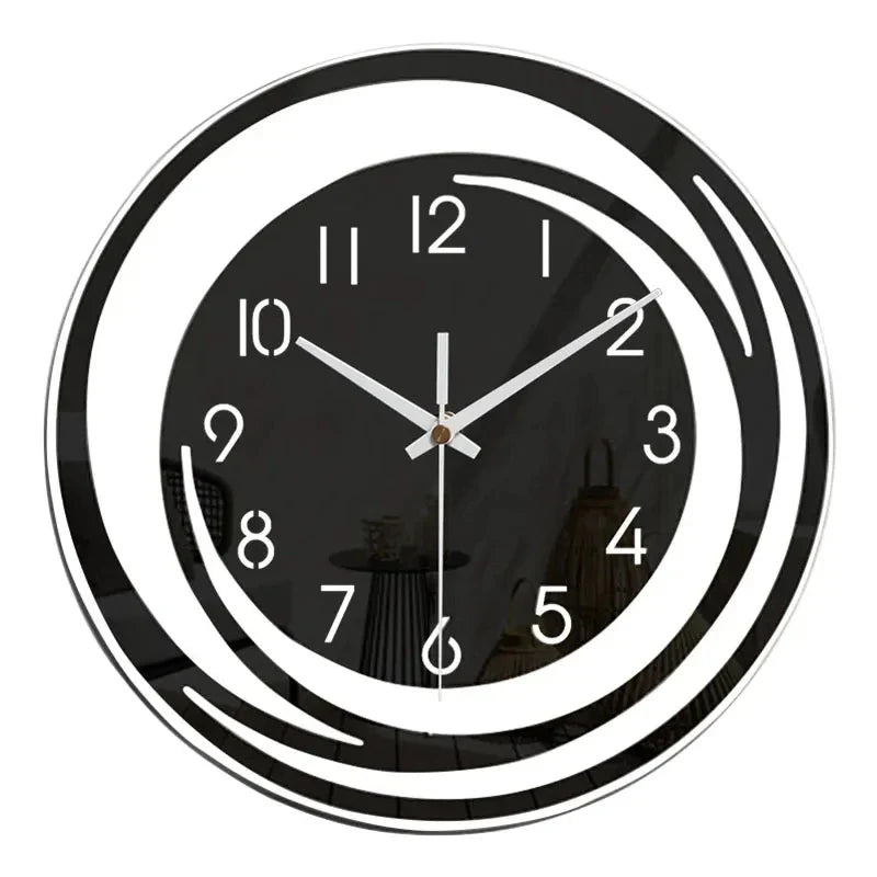 Horloge Murale Moderne – Abstrait et Élégant