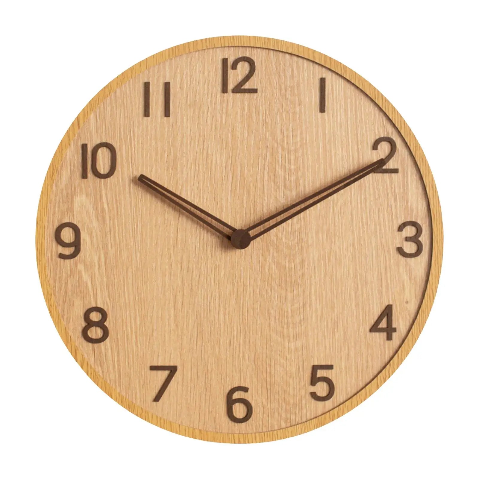 Horloge Murale Scandinave – Élégance Naturelle et Intemporelle