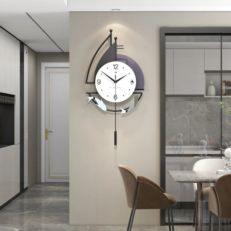 Horloge Murale Design Bateau