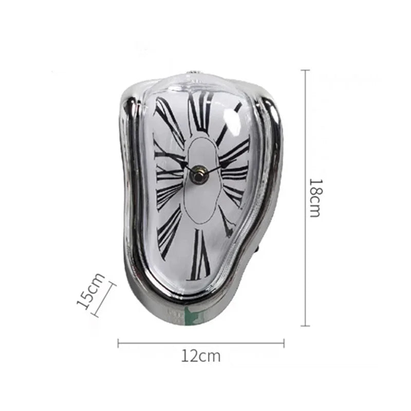 Horloge murale fondante